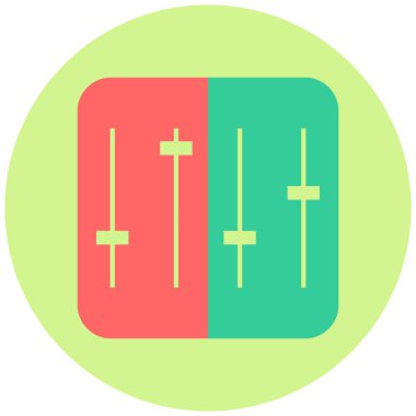 Kontroller. Web simgesi basit tasarım