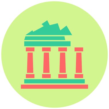 Apollo Tapınağı. Basit resimleme