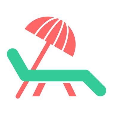 Plaj sandalyesi. Basit tasarım