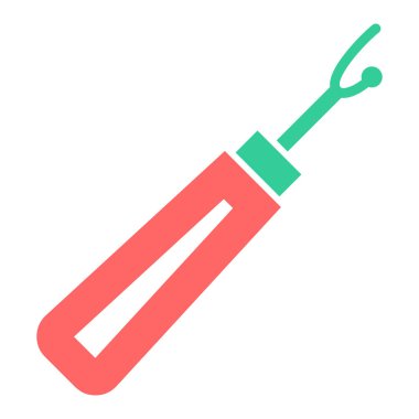 Şırınga. Web simgesi basit illüstrasyon