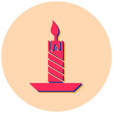 Mum. Web simgesi basit illüstrasyon