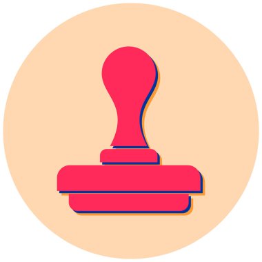 pul simgesi, vektör illüstrasyonu