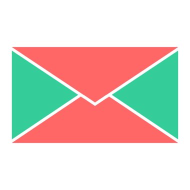 Bir harfin vektör illüstrasyonu