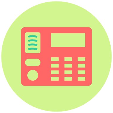 Güvenlik Paneli modern simgesinin vektör çizimi