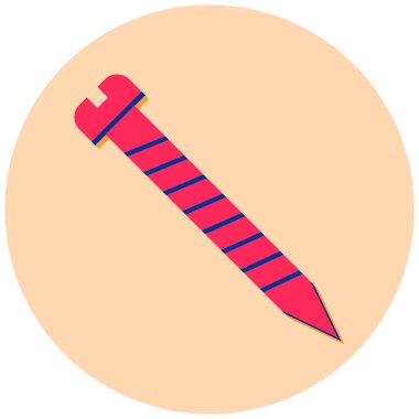 Çivi. Web simgesi basit illüstrasyon