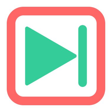 Video oynatıcı. Web simgesi