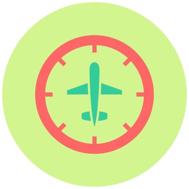 Radar. Web simgesi basit illüstrasyon