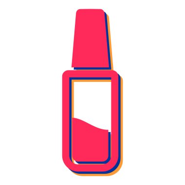 ruj simgesi vektör çizimi