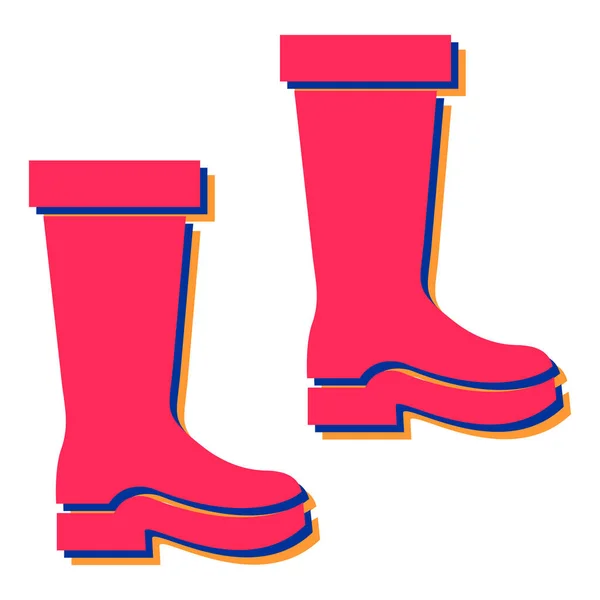 Boots Icon Vector Illustration — Stock Vector