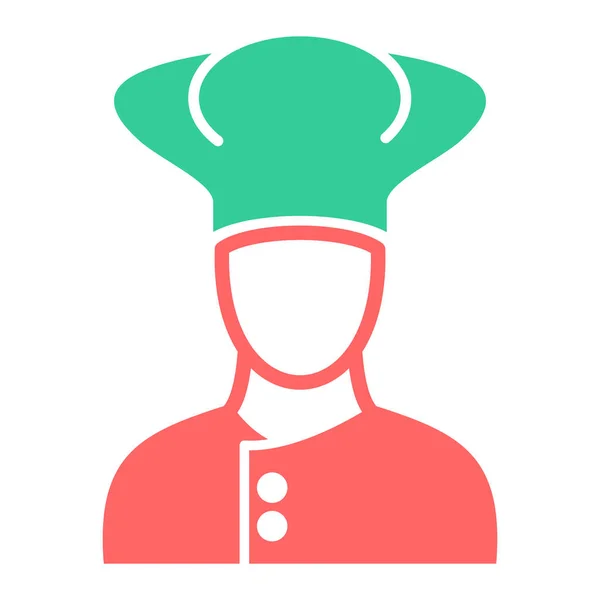 Chef Ícone Web Design Simples —  Vetores de Stock