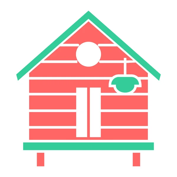 Icono Casa Vector Ilustración — Vector de stock