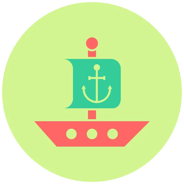 Anchor Web Icon Simple Illustration — Stock Vector