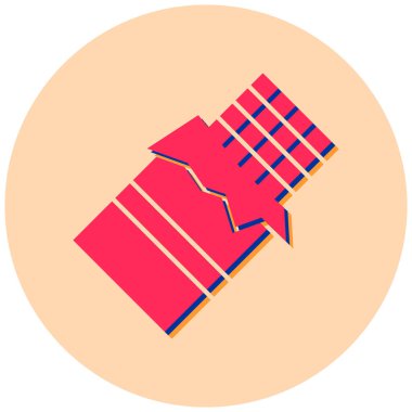 Modern simgenin vektör illüstrasyonu