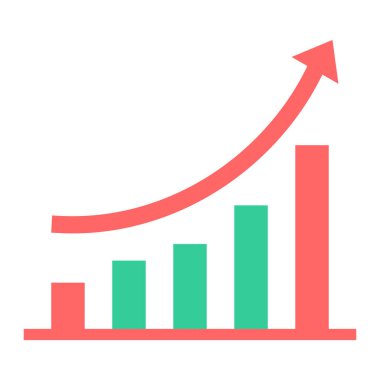 iş grafiği vektör illüstrasyonu