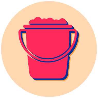 Kova. Web simgesi basit tasarım