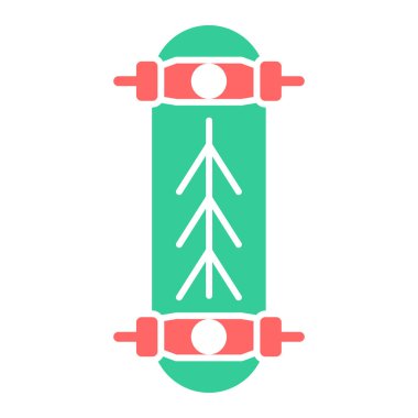 Modern simgenin vektör illüstrasyonu