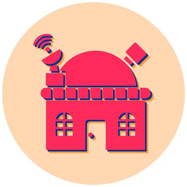 Modern simgenin vektör illüstrasyonu