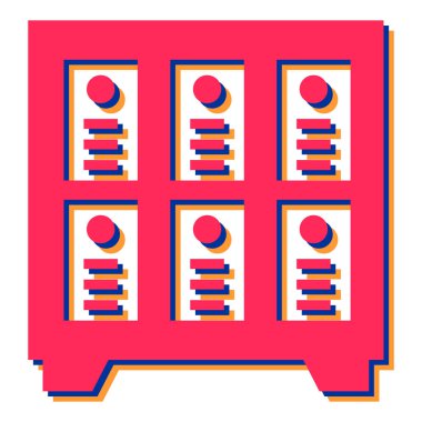 Modern b 'nin vektör illüstrasyonu eksik simgesi