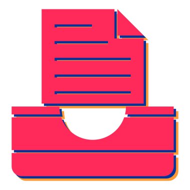 belge dizini vektör illüstrasyon tasarımı