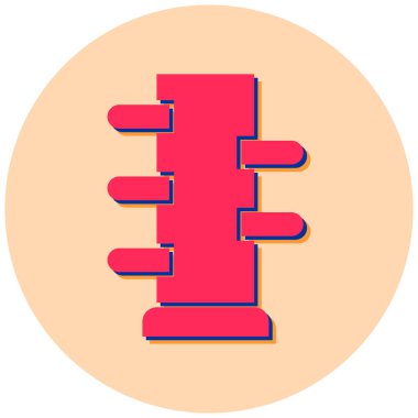 Modern eğitim ikonunun vektör illüstrasyonu