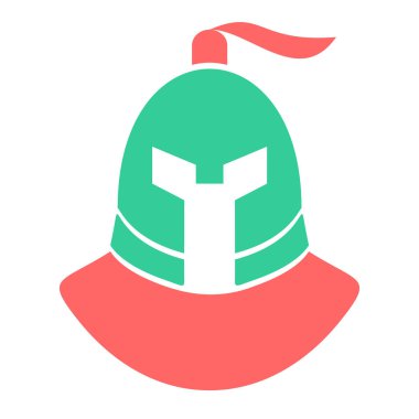 Şapka. Web simgesi basit illüstrasyon