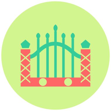 Kapı. Web simgesi basit tasarım