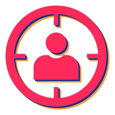 seo modern simgesinin vektör illüstrasyonu