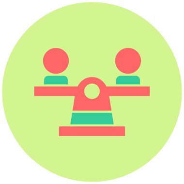 Denge Dönüşüm simgesinin vektör çizimi