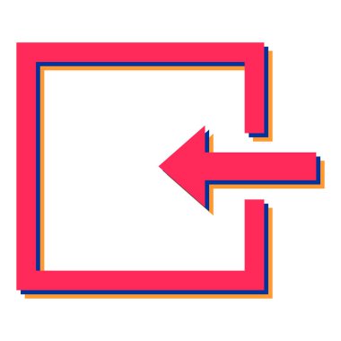 ok simgesinin vektör illüstrasyonu