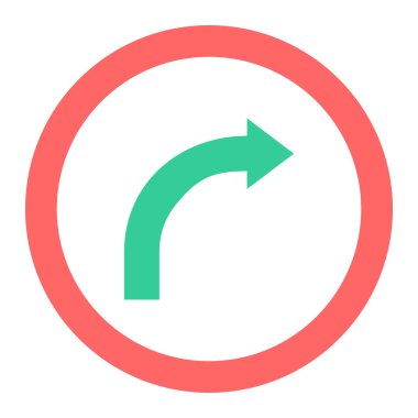 - Doğru. Web simgesi basit illüstrasyon