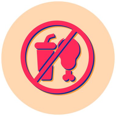 tüten simge yok, vektör illüstrasyonu