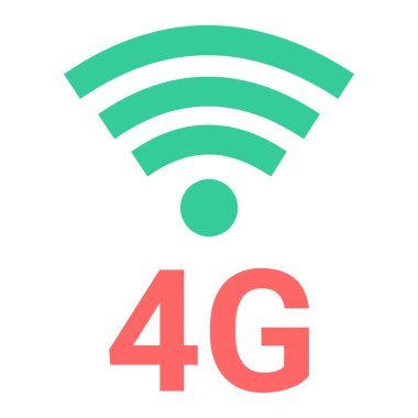 wifi simgesi vektör illüstrasyonu