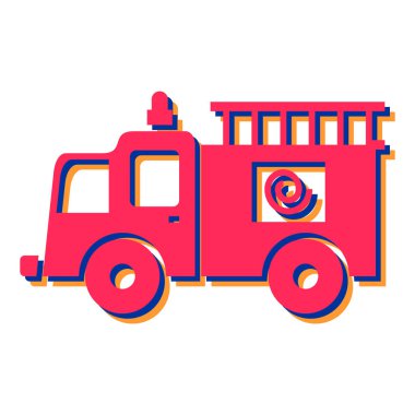 Beyaz arkaplanda izole edilmiş modern simgenin vektör illüstrasyonu 