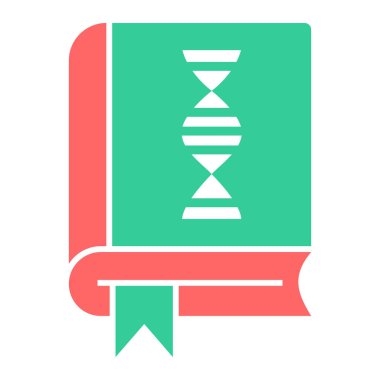 DNA simgesi vektör illüstrasyonu