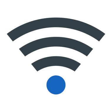 wifi simgesi vektör illüstrasyonu