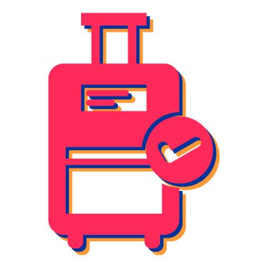 bavul ve çanta vektör çizimi tasarımı