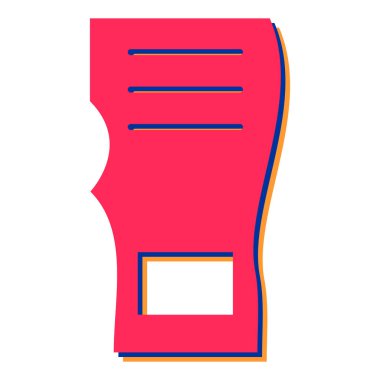 Modern b 'nin vektör illüstrasyonu eksik simgesi