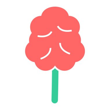 Çizgi film simgesinin vektör çizimi