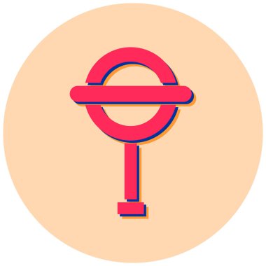 Bira. Web simgesi basit illüstrasyon