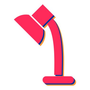 Lamba ikonu. Web için basit masa vektör simgeleri çizimi