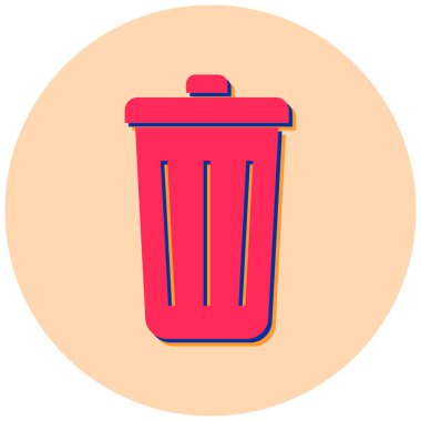 Çöp tenekesi. Basit tasarım