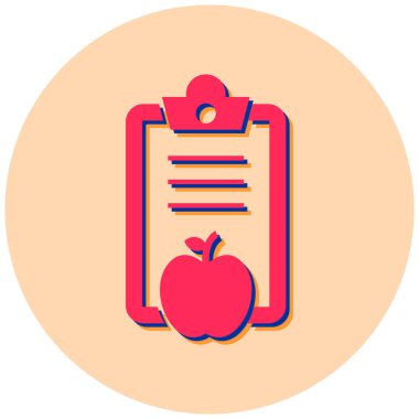 Pano. Web simgesi basit illüstrasyon