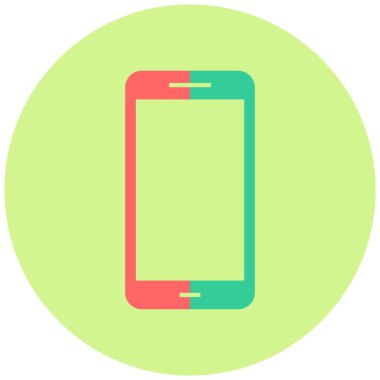 Cep telefonu. Basit resimleme