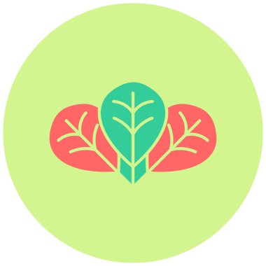 Mache. Web simgesi basit illüstrasyon