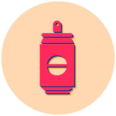 spreyleyici simgesi, vektör illüstrasyonu basit tasarım 