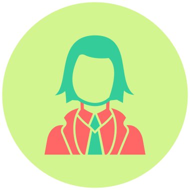 Dedektif modern simgesinin vektör illüstrasyonu 