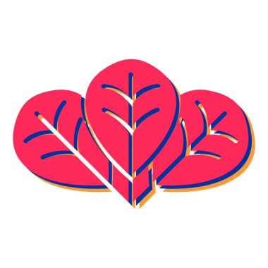 vektör çizim yaprak