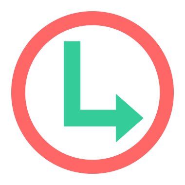 Ok. Web simgesi basit tasarım