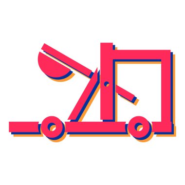 Web simgesinin vektör illüstrasyonu