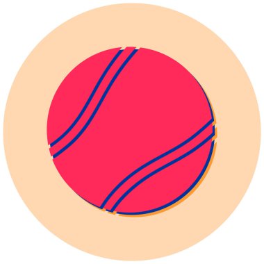 Top. Web simgesi basit illüstrasyon